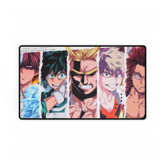 My Hero Academia Izuku Midoriya, Katsuki Bakugou, All Might Mouse Pad