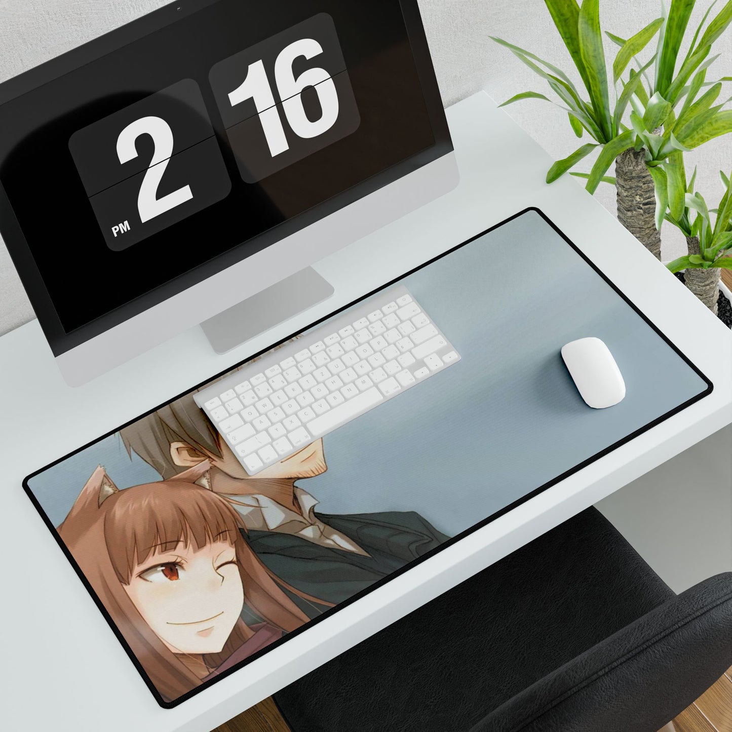 Anime Spice and Wolfr Mouse Pad