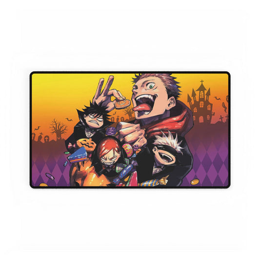 Yuji Itadori Satoru Gojo Nobara Kugisaki Megumi Fushiguro and Blindfold Mouse Pad