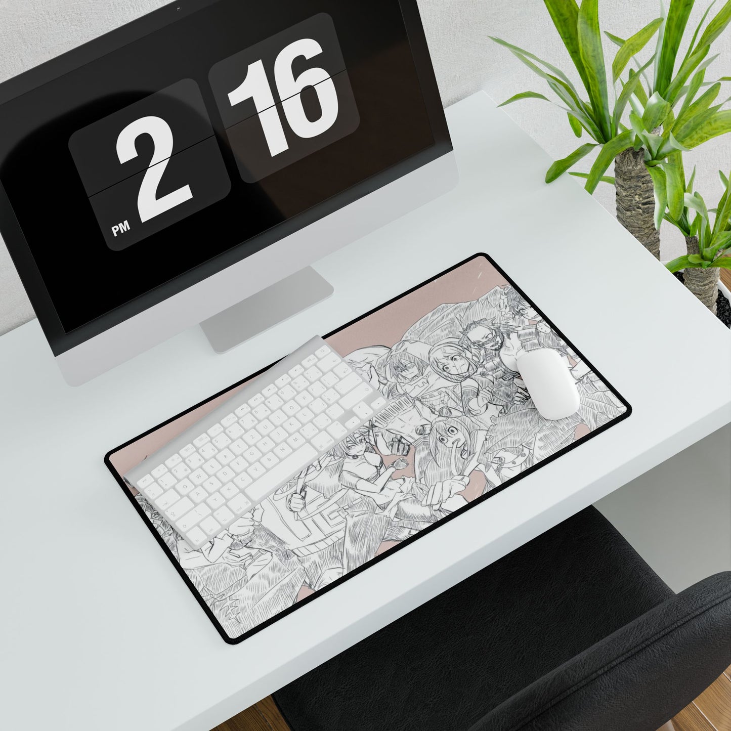 My Hero Academia Izuku Midoriya, Shouta Aizawa, Tsuyu Asui Mouse Pad