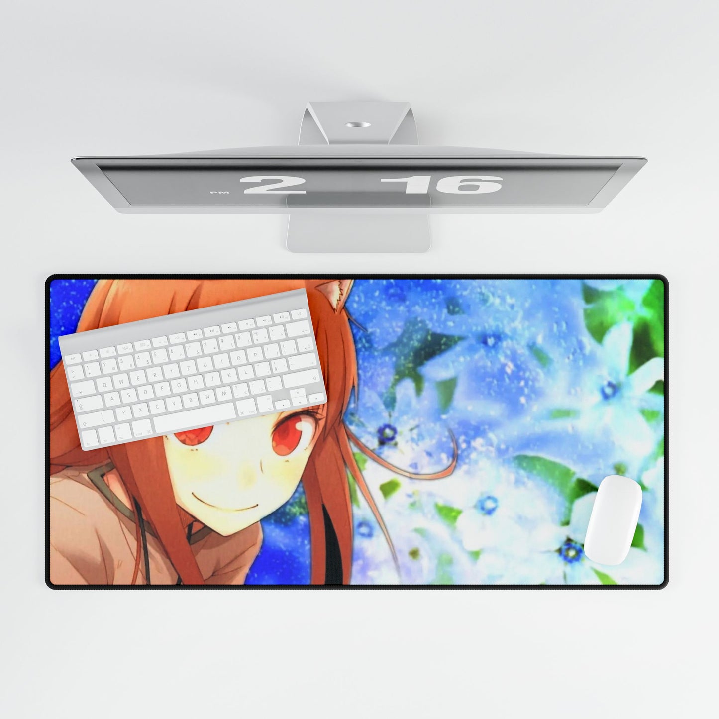 Anime Spice and Wolfr Mouse Pad