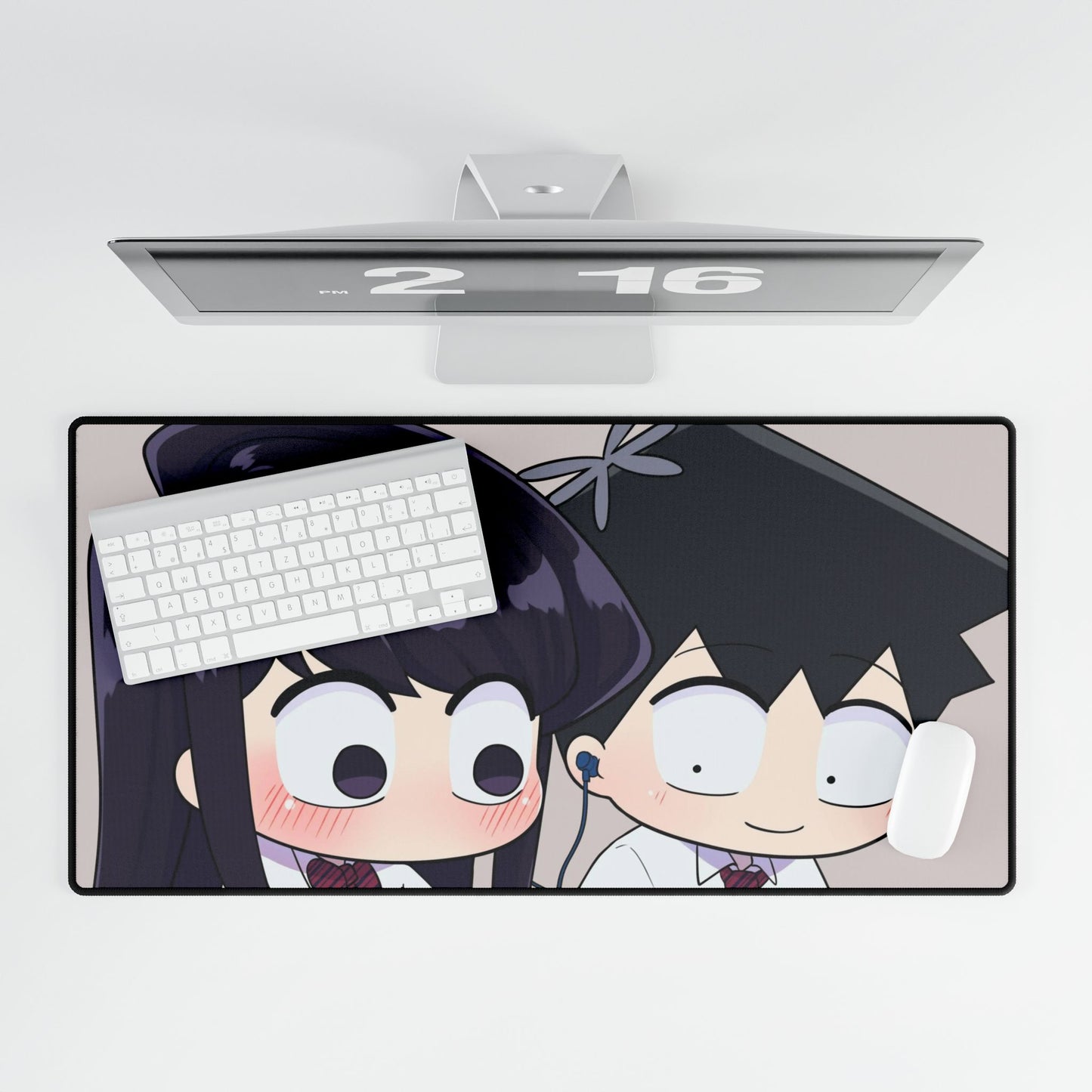 Anime Komi Can't Communicate Mouse Pad