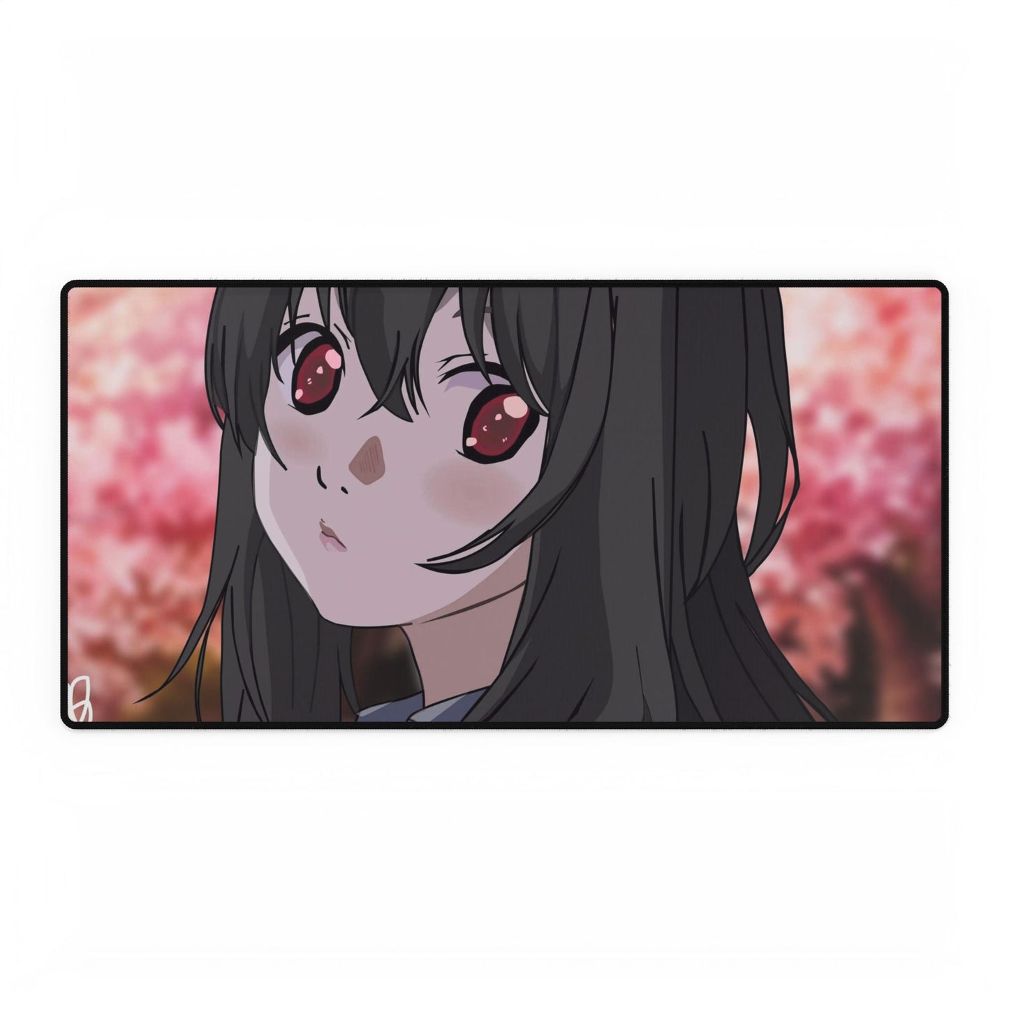 Kaorichan - Black Hair Edition/Red Eyed Mouse Pad