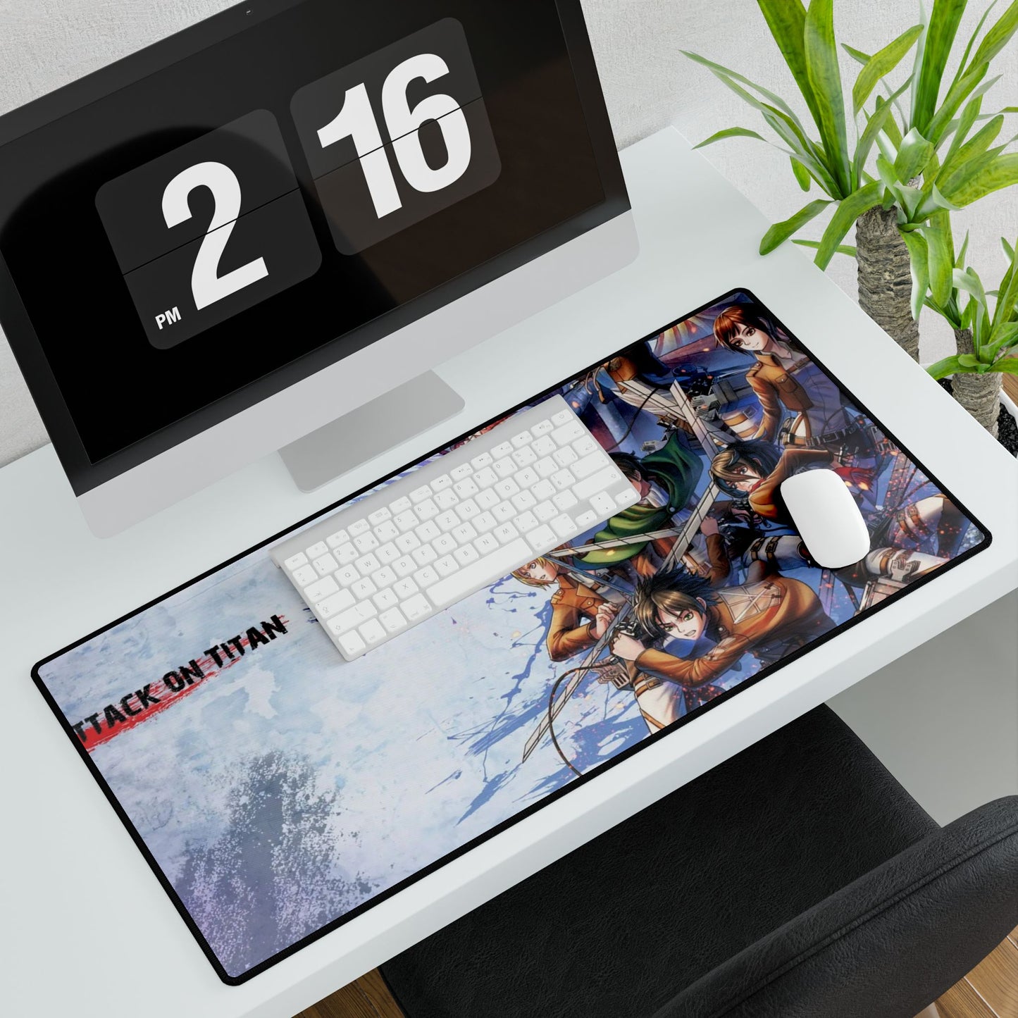 Attack on titan poster Mouse Pad