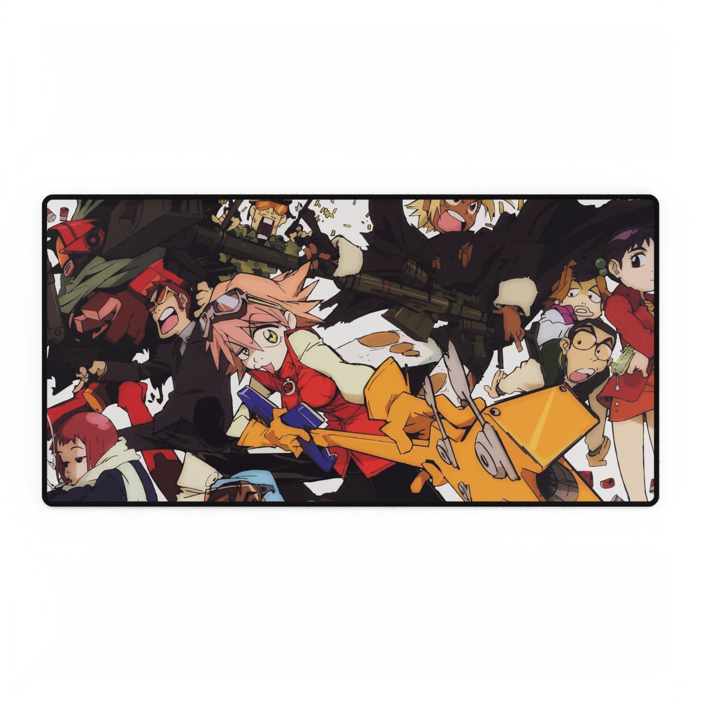 FLCL Haruko Haruhara, Mamimi Samejima, Naota Nandaba, Canti, Takkun Mouse Pad