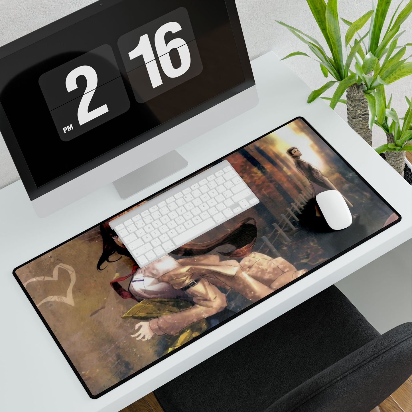 Kurisu & Kyouma Mouse Pad