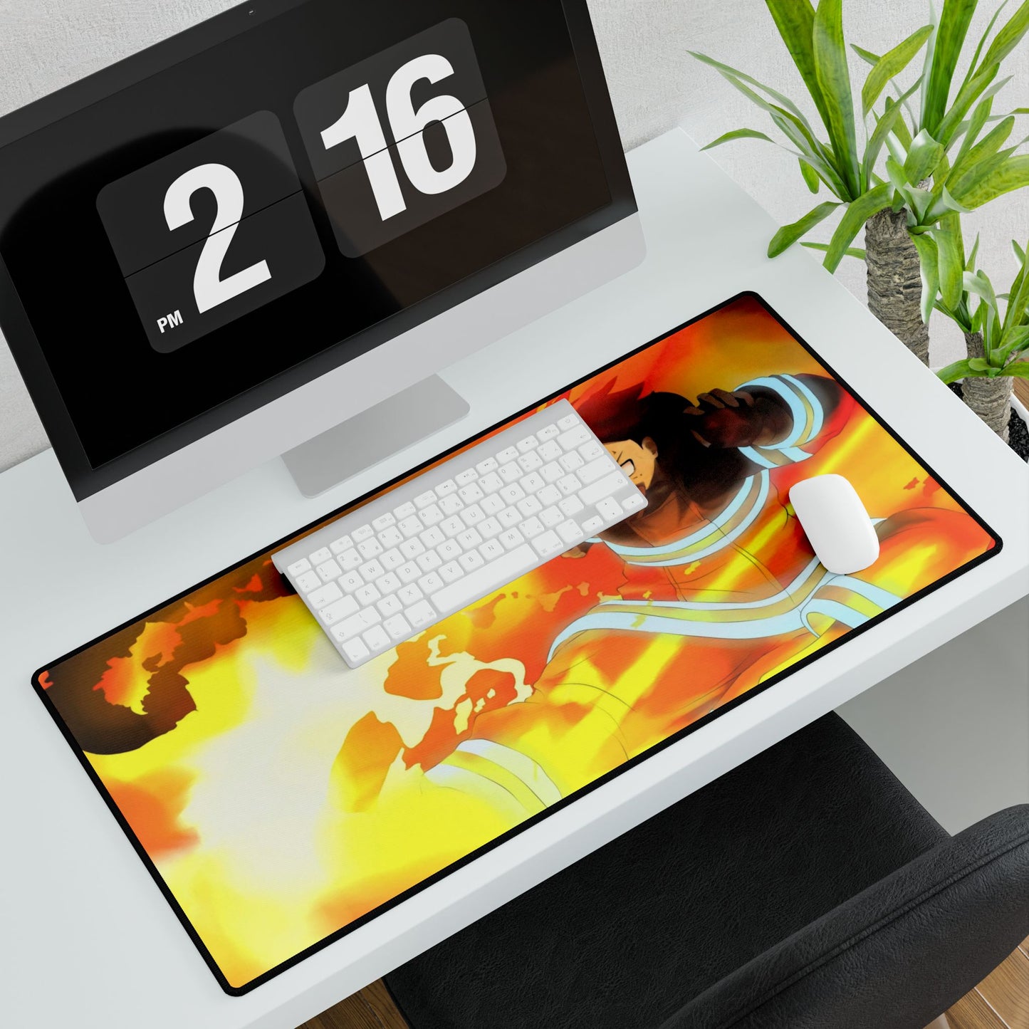 Fire Force Shinra Kusakabe Mouse Pad
