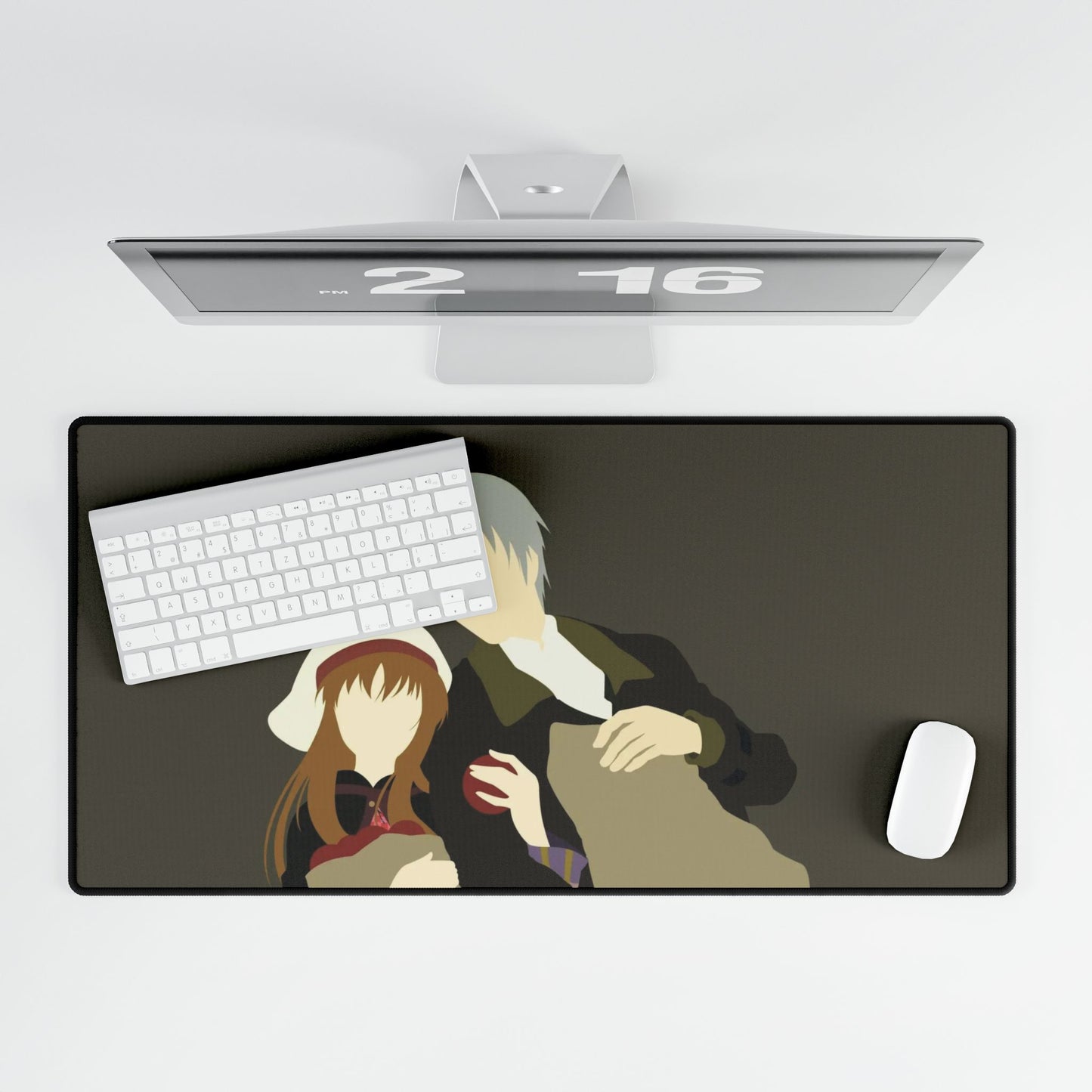 Anime Spice and Wolf Mouse Pad