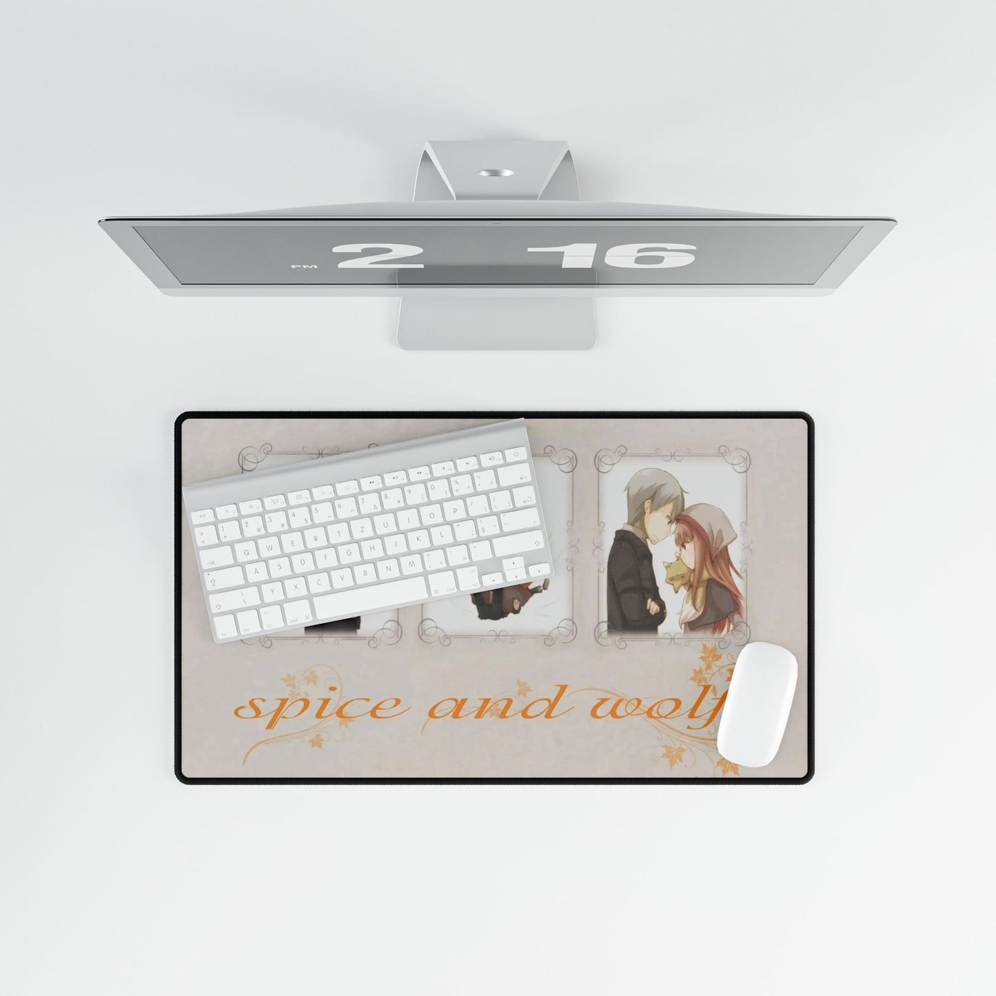 Anime Spice and Wolfr Mouse Pad