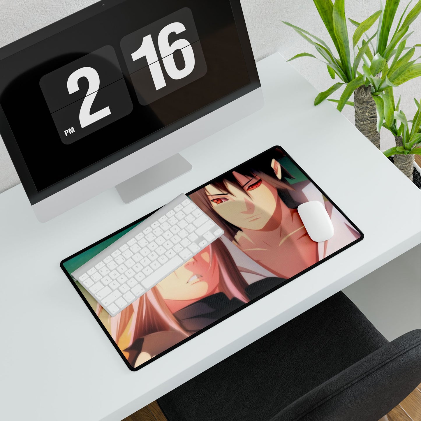 Sasuke and Sakura Mouse Pad