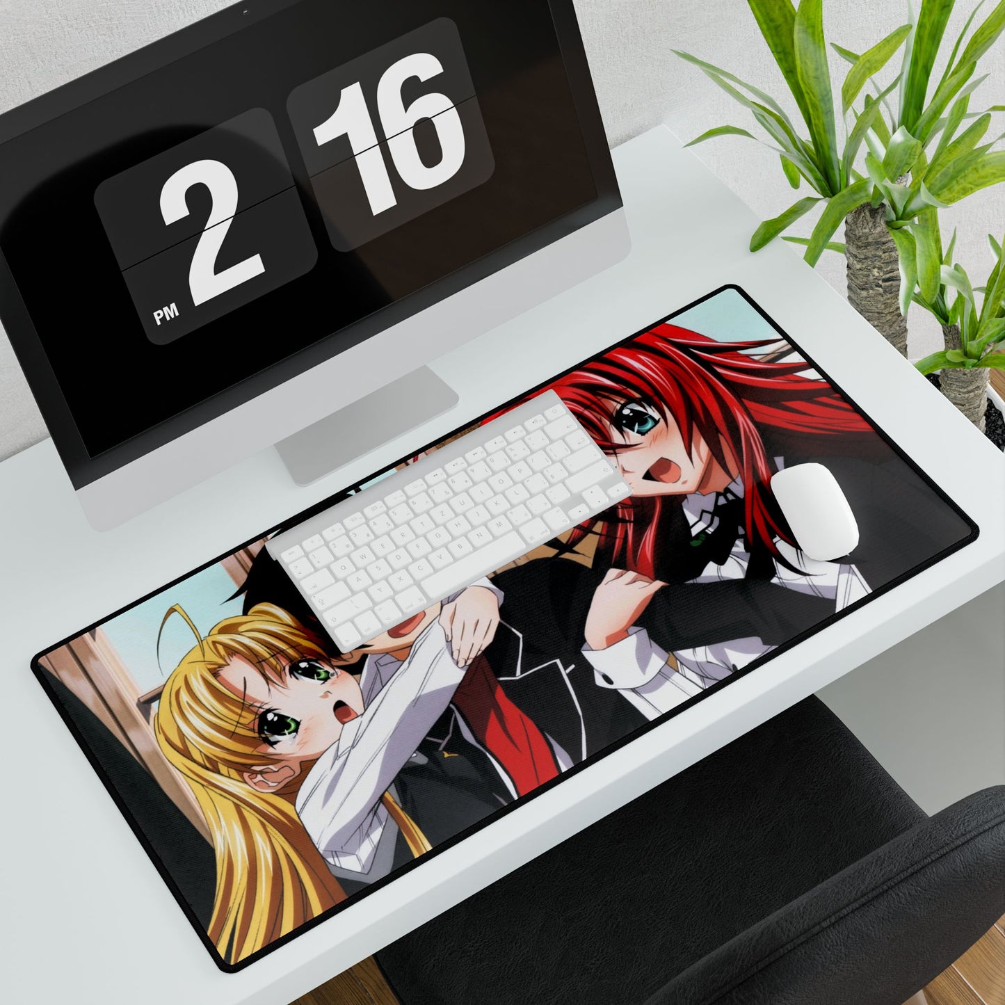 High School DxD Rias Gremory, Issei Hyoudou, Asia Argento Mouse Pad