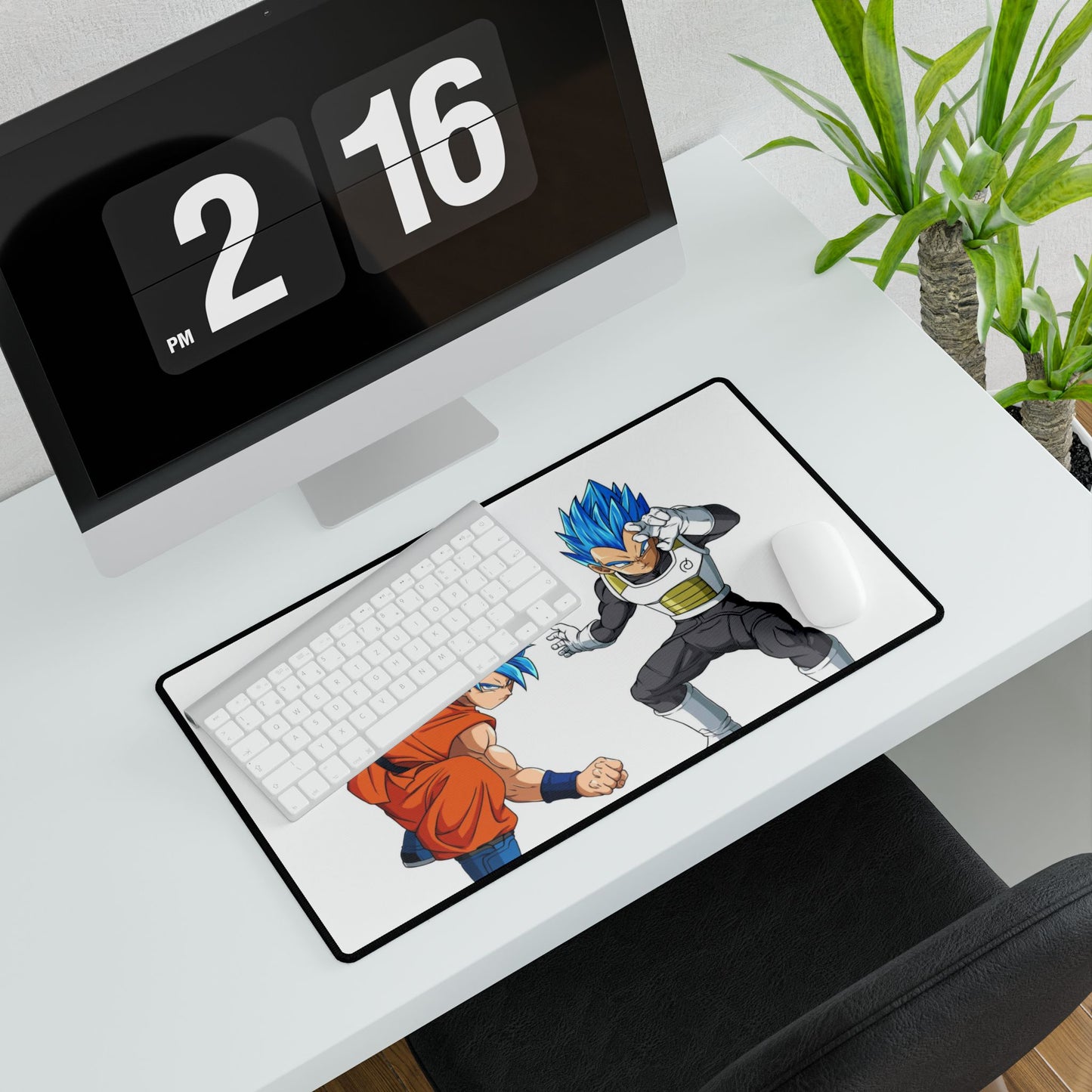 Goku and Vegeta SSJ God SSJ Mouse Pad