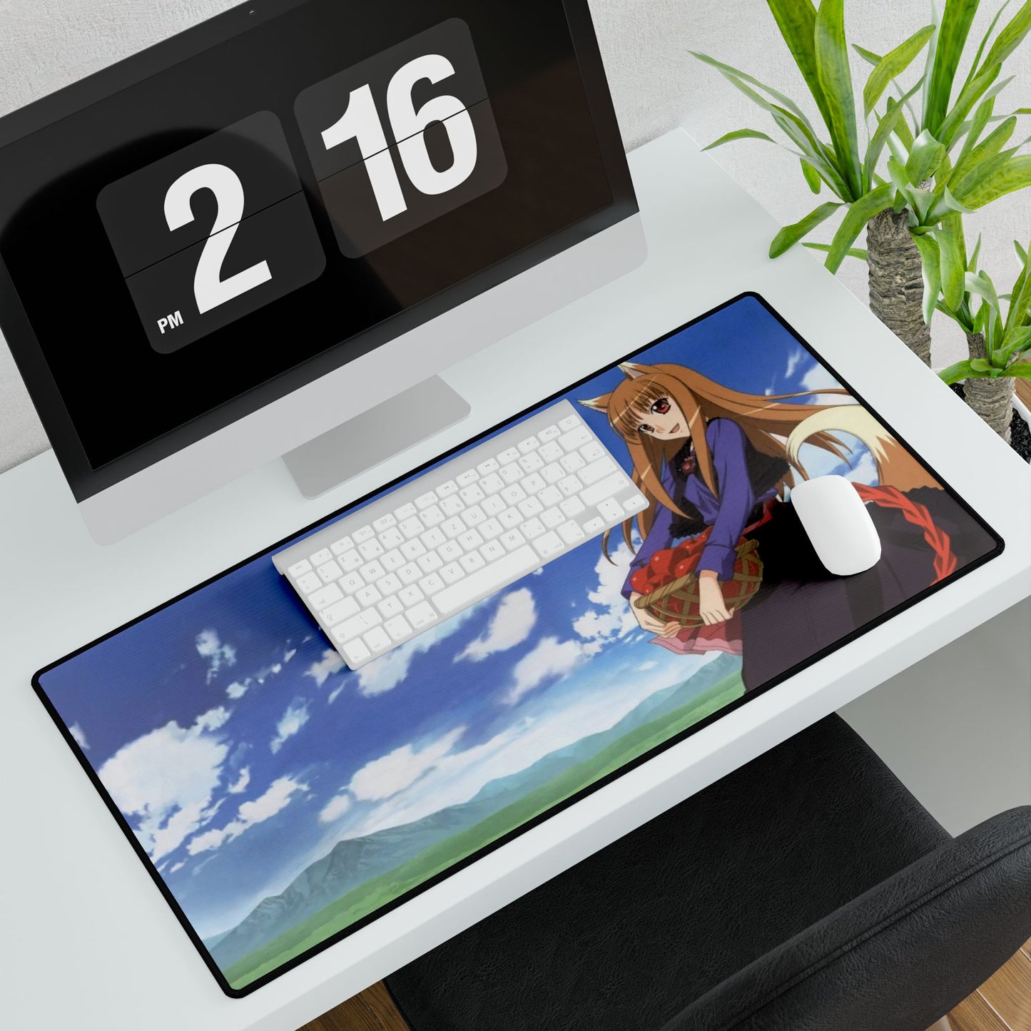 Spice and Wolf Mouse Pad