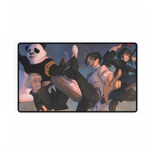 Yuta Okkotsu, Maki Zenin, Panda and Toge Inumaki Mouse Pad