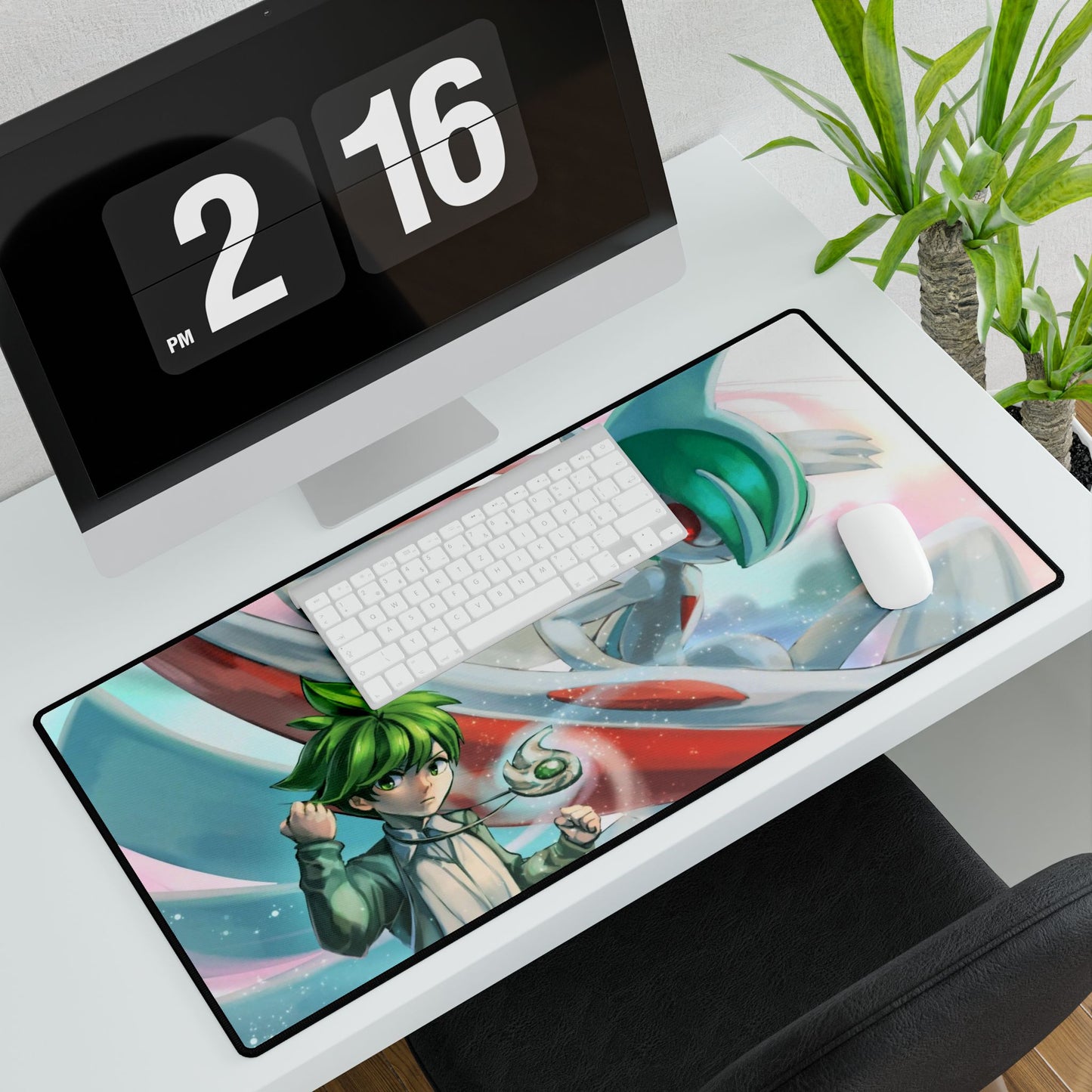 Wally and Mega Gallade Mouse Pad
