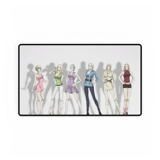 Claymore Clare, Teresa, Miria, Galatea, Irene Mouse Pad