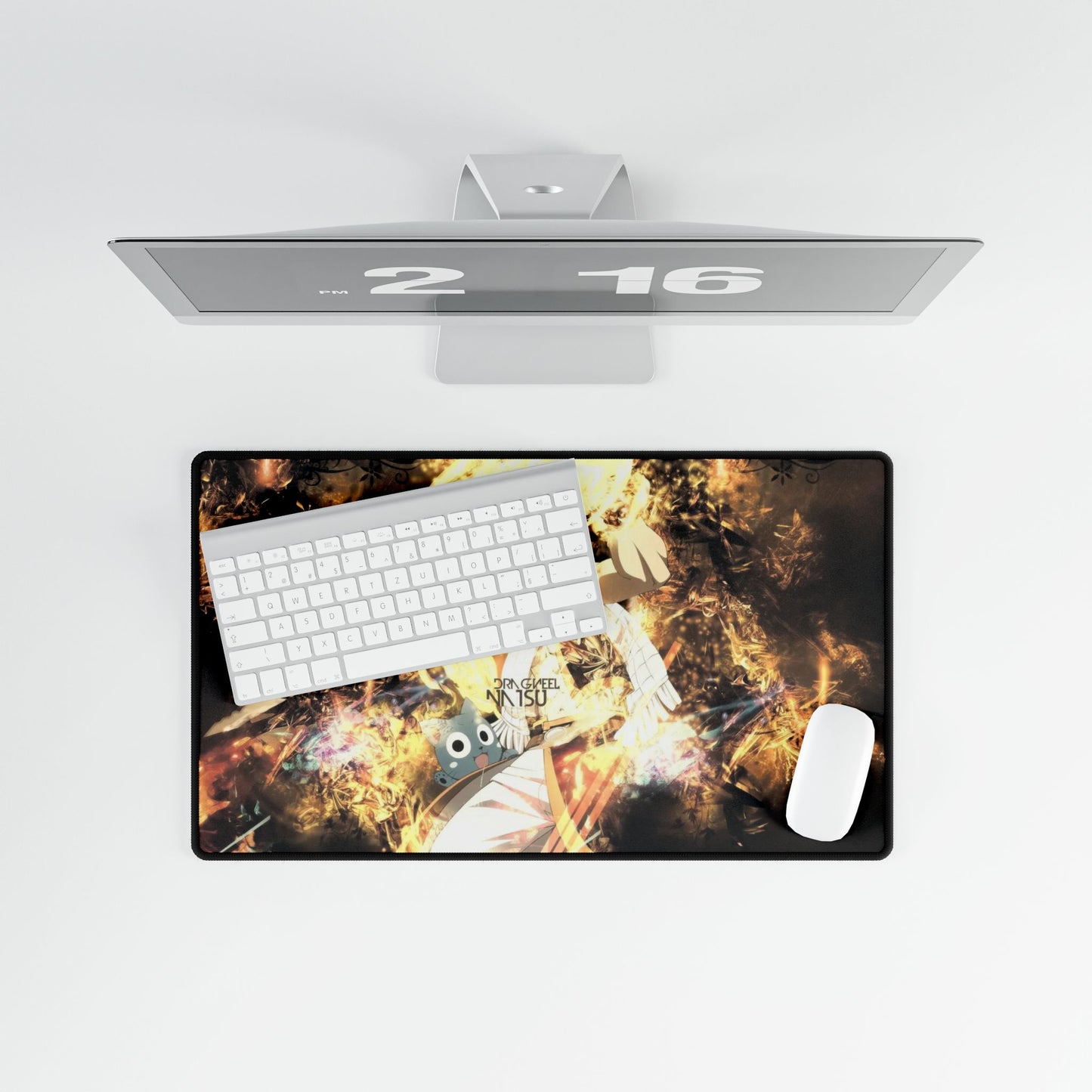 Natsu and Happy Mouse Pad