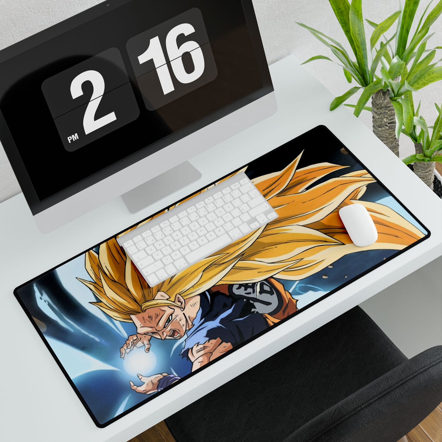 Goku in Super Saiyan 3 mode Mouse Pad