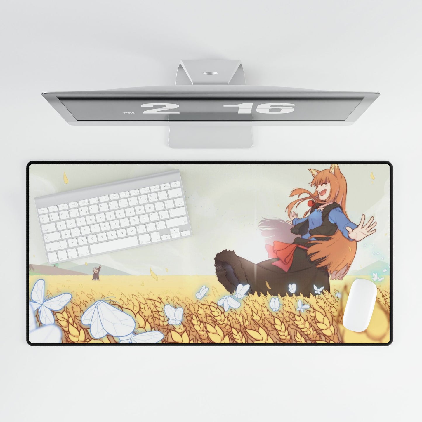 Anime Spice and Wolf Mouse Pad
