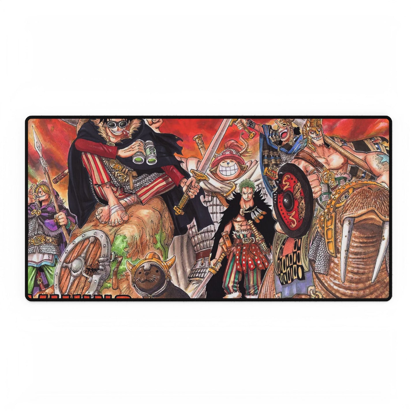 One Piece Manga Color Cover Page 446r Mouse Pad