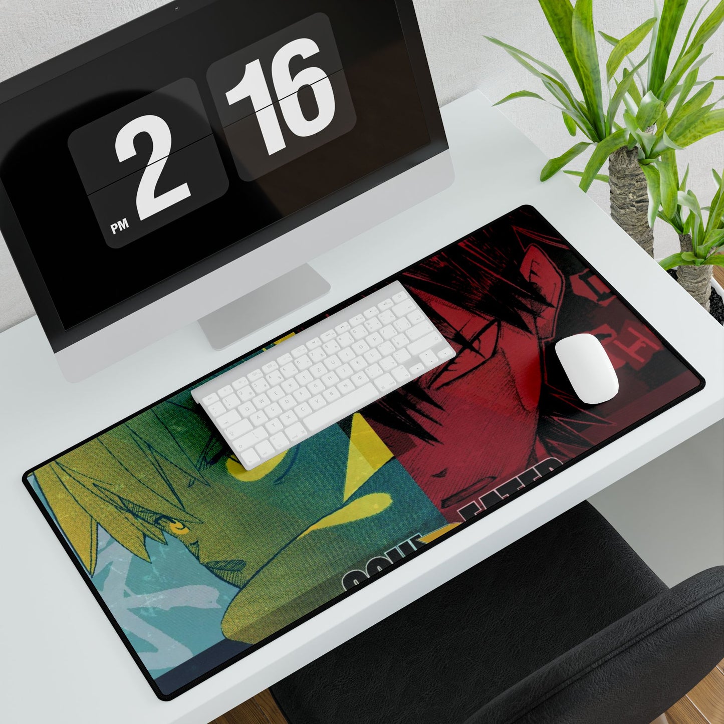 Black and Death Mouse Pad