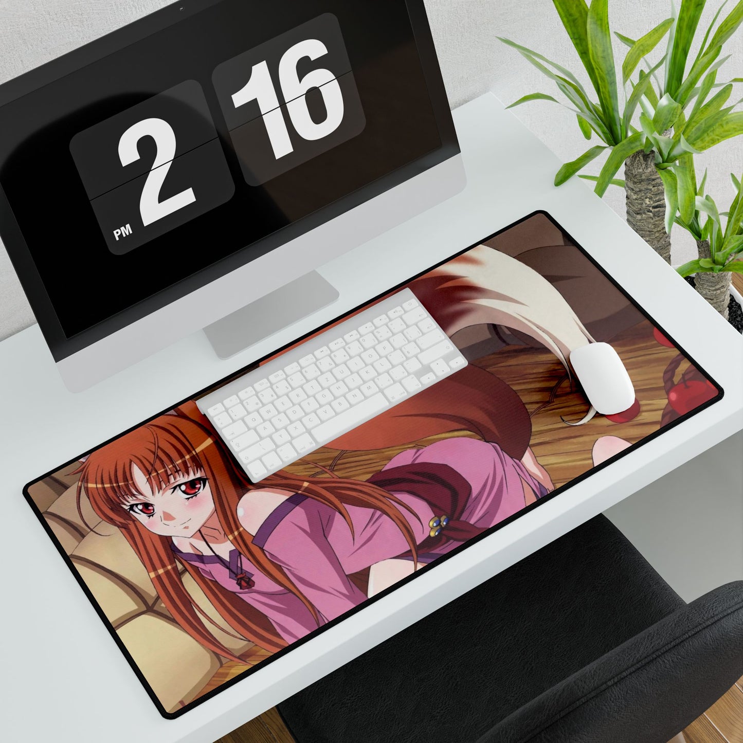 Spice and Wolf Mouse Pad