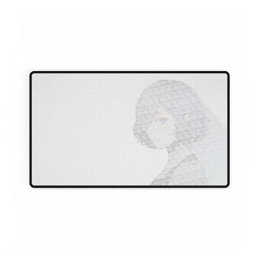 Tokyo Ghoul Kirishima Touka Text Portrait Mouse Pad