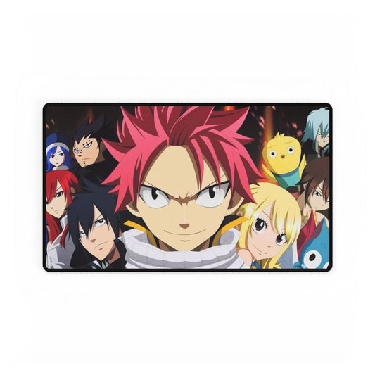 Fairy Tail Natsu Dragneel, Erza Scarlet, Lucy Heartfilia, Happy, Wendy Marvell Mouse Pad