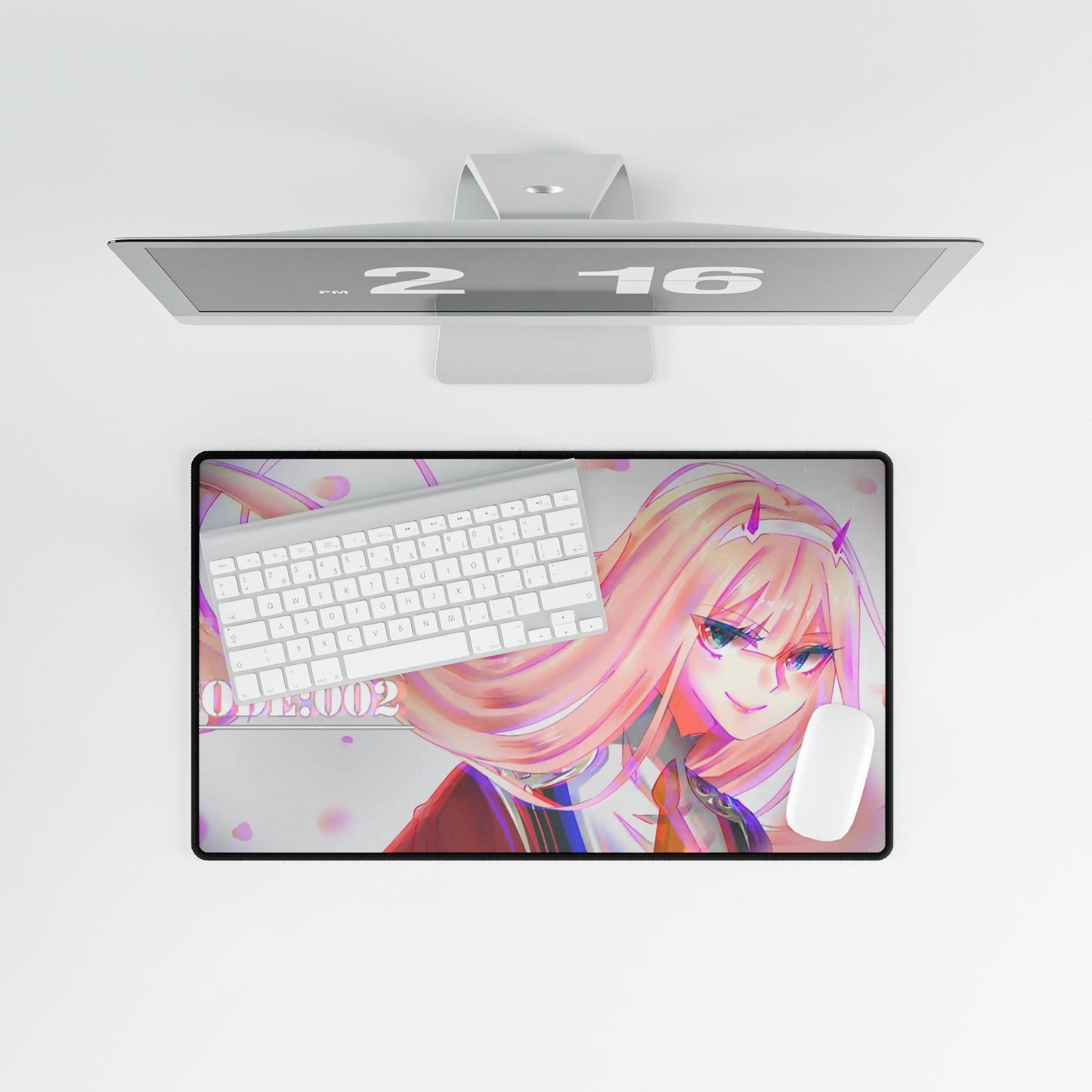 Zero Two Glitch Mouse Pad