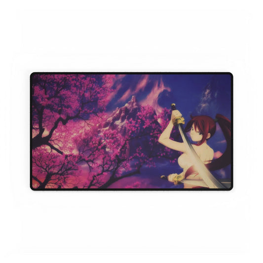 Erza Scarlet - Sakura Fantasy Mountain Mouse Pad