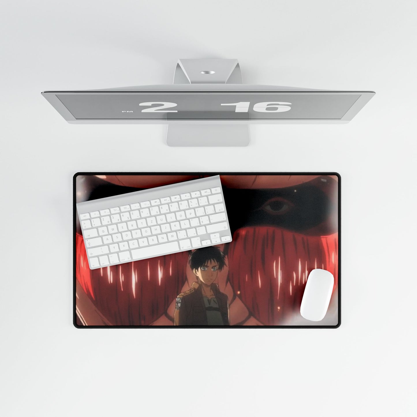 Bertolt(Titan) Stares down Eren Mouse Pad
