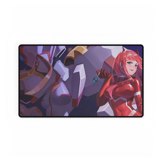 Zero Two and Strelizia Mouse Pad