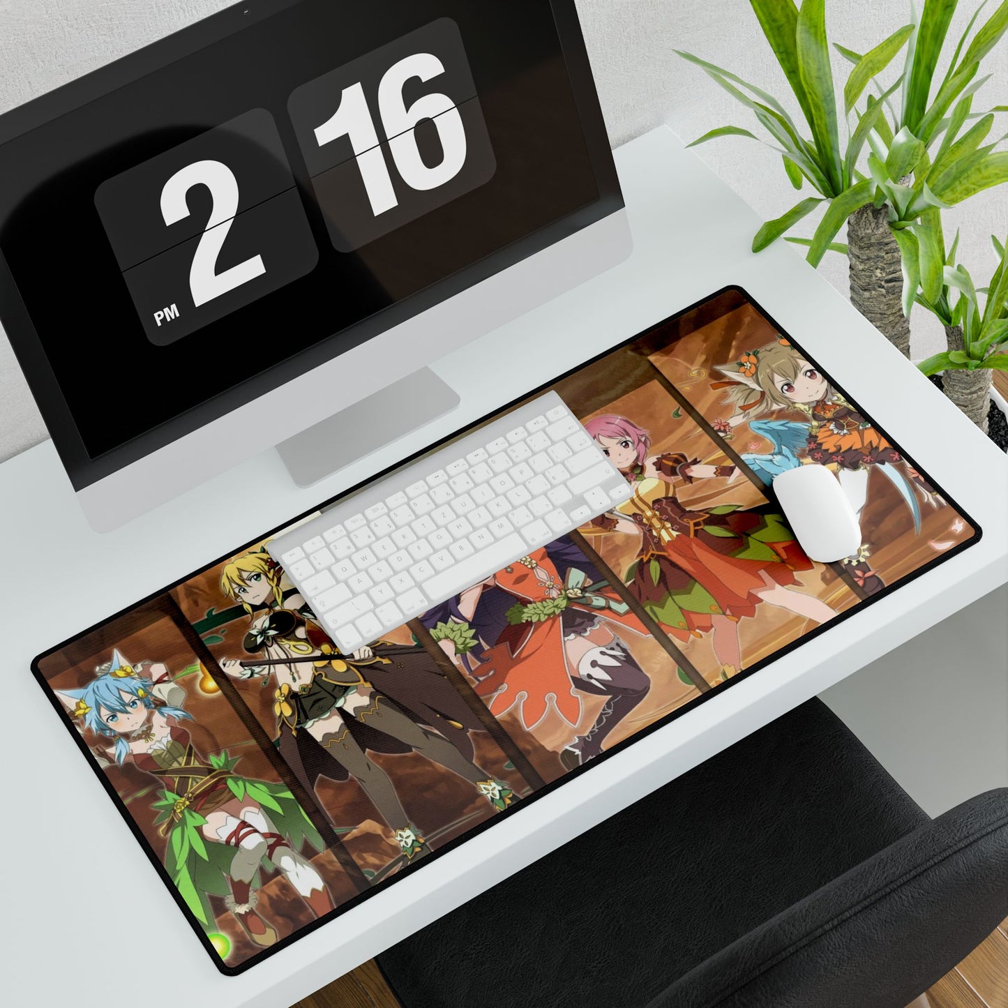 Memory Defrag Earth Banner Mouse Pad