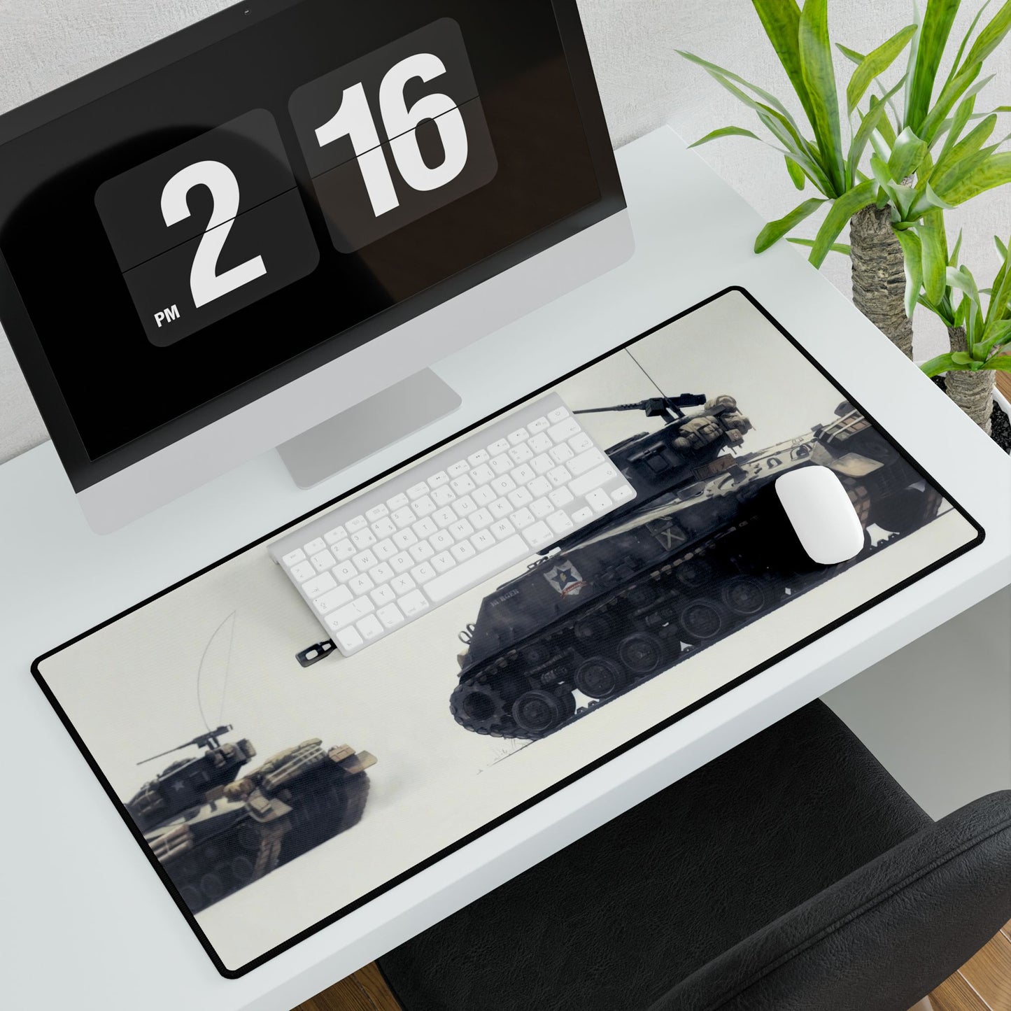Rolling Daybreak Mouse Pad