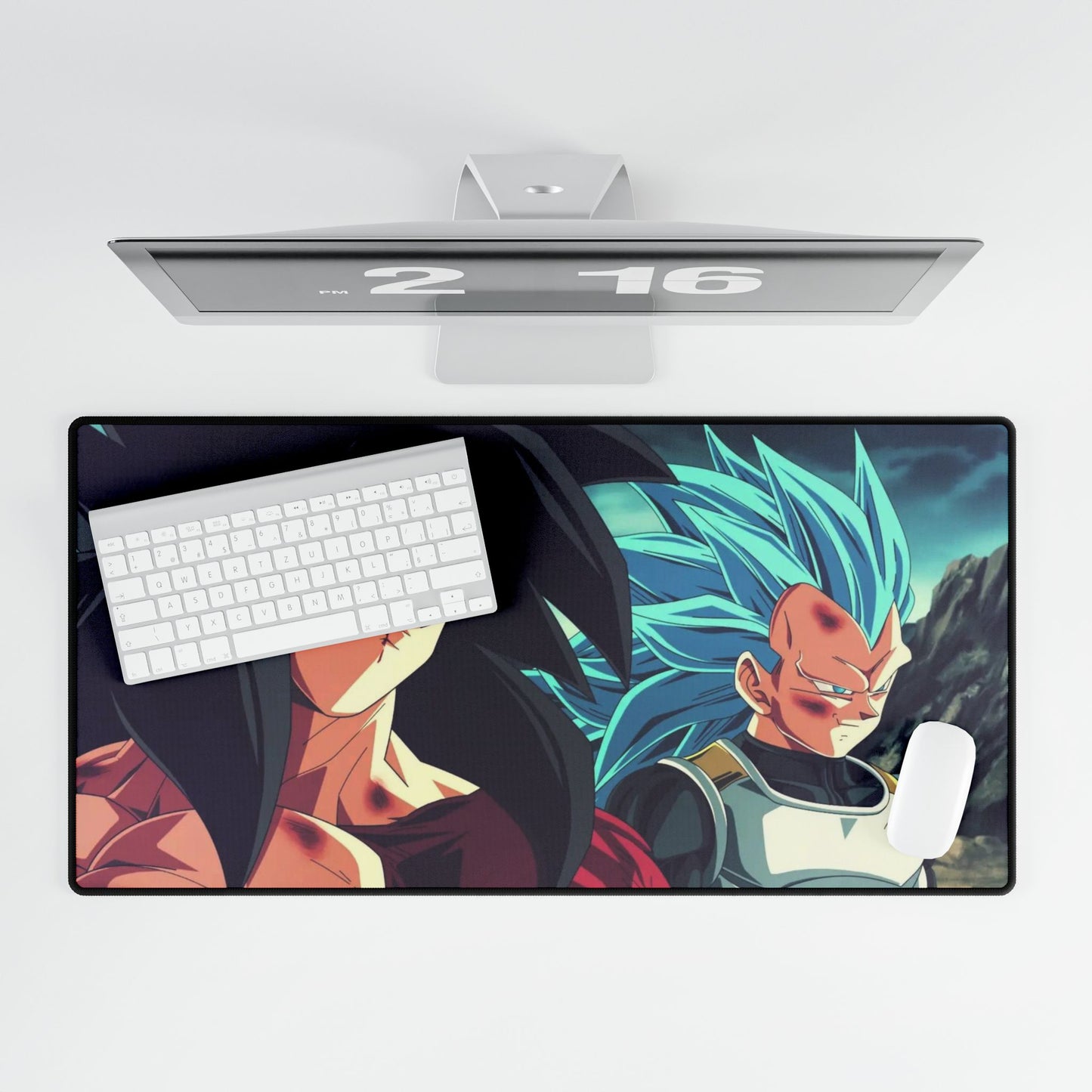 Goku SSJ4 and Vegeta SSJ God SSJ3 Mouse Pad