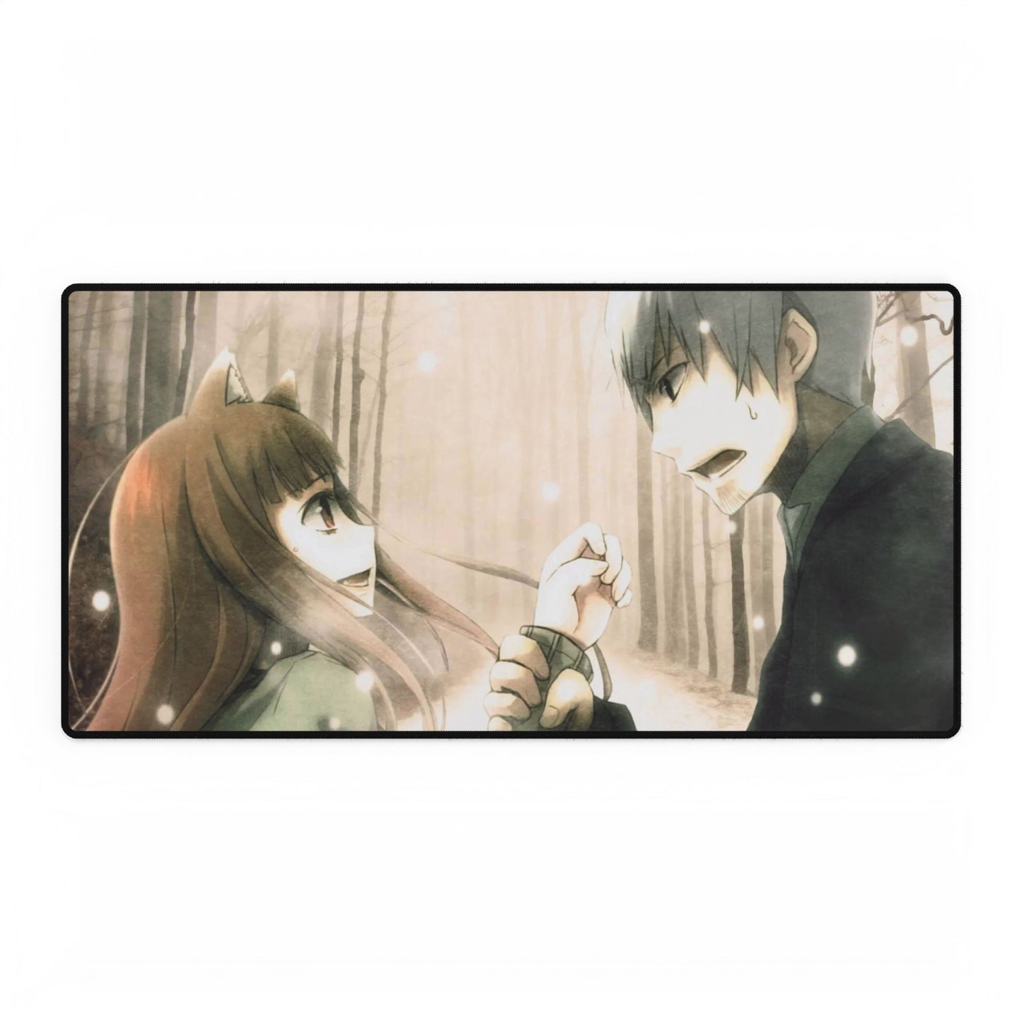 Anime Spice and Wolf Mouse Pad