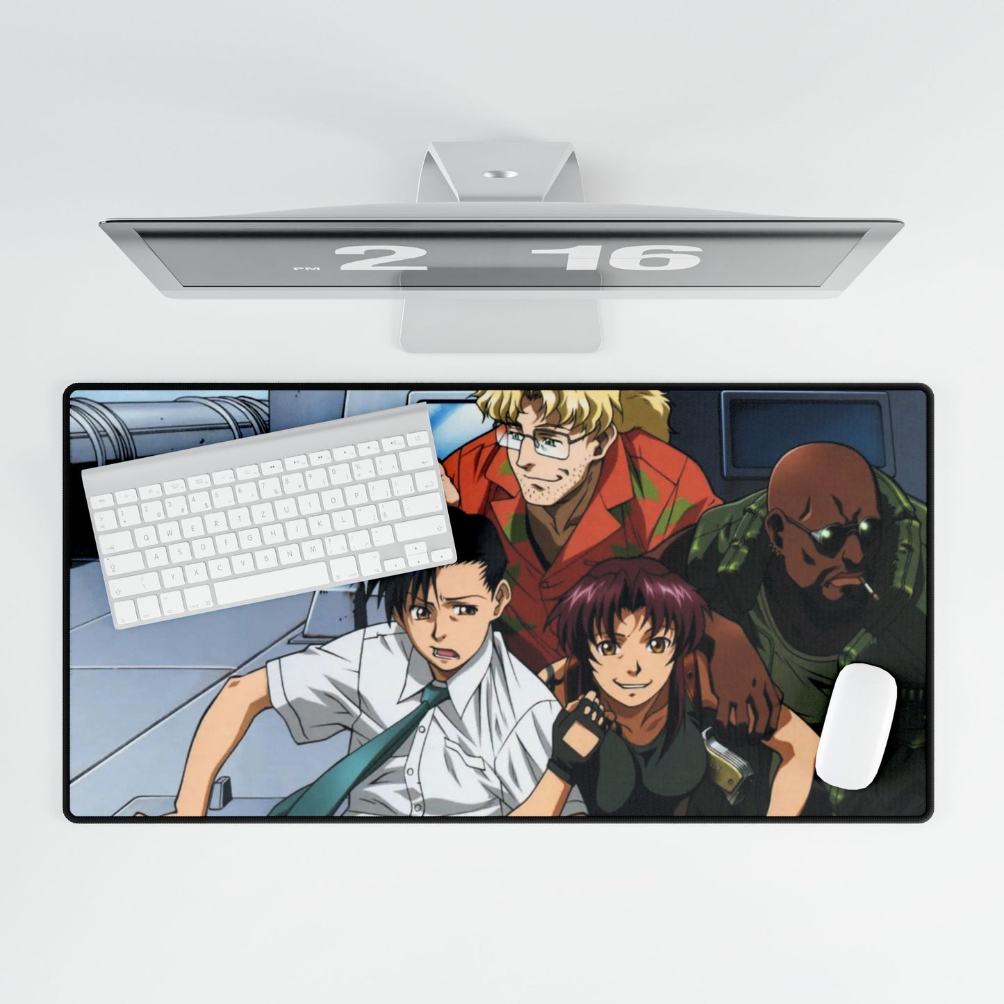Anime Black Lagoonr Mouse Pad