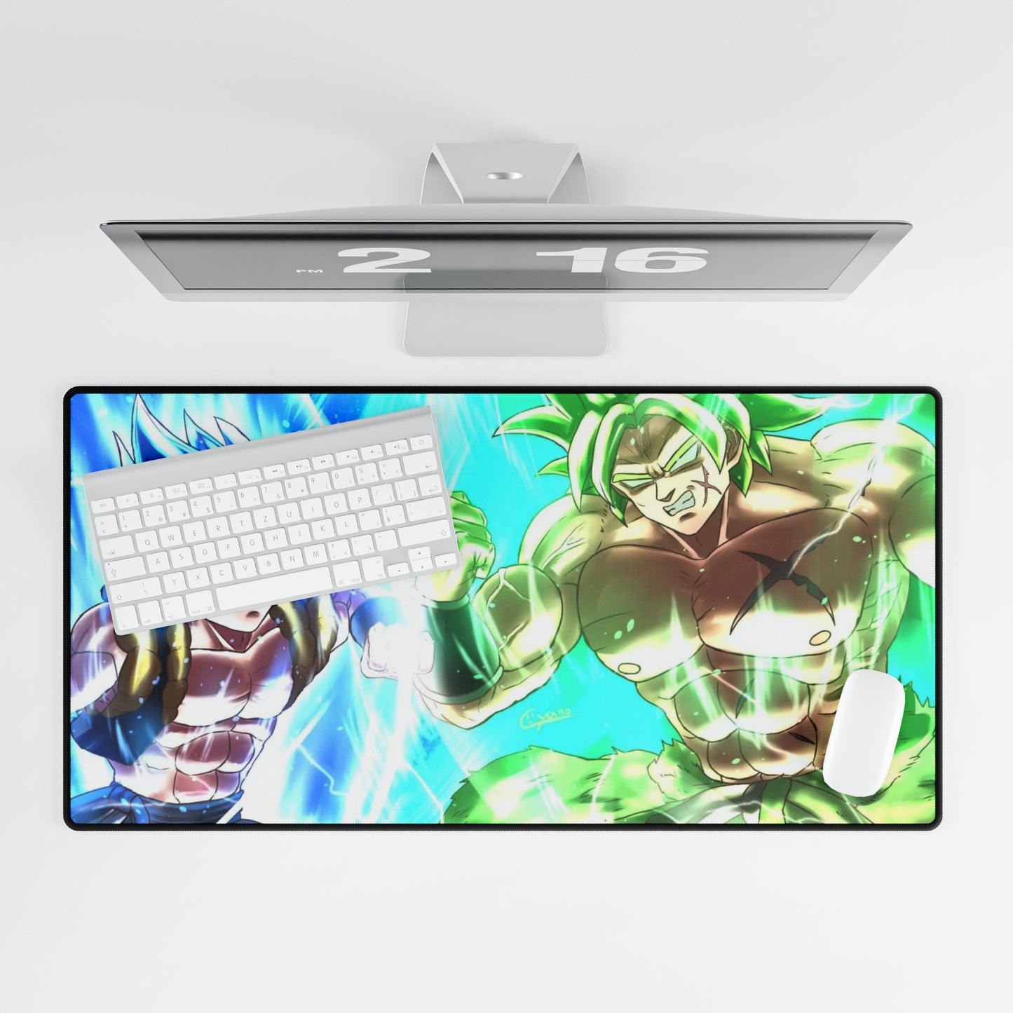 Gogeta vs Broly Mouse Pad