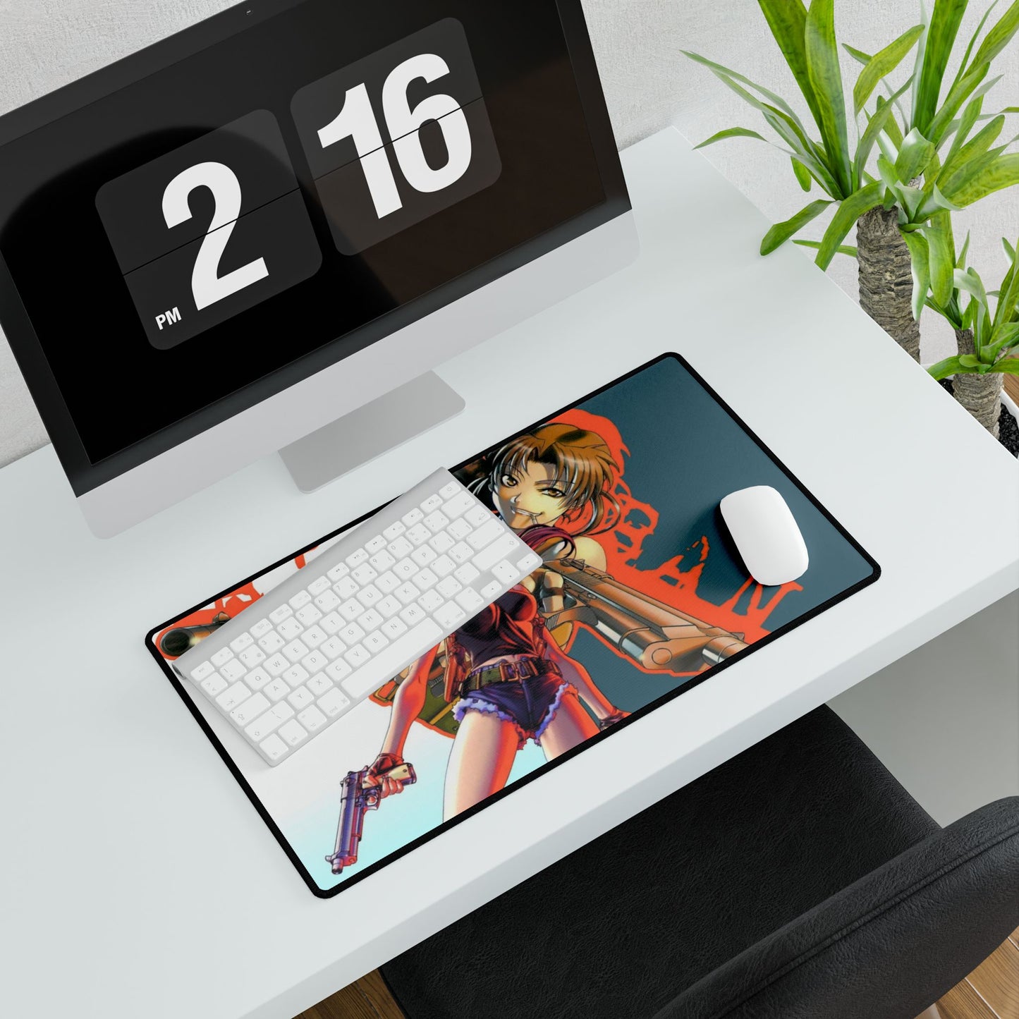 Anime Black Lagoonr Mouse Pad