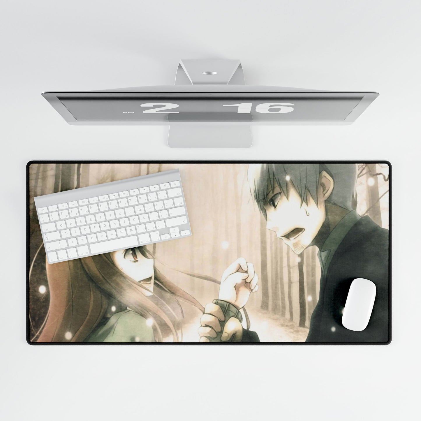 Anime Spice and Wolf Mouse Pad