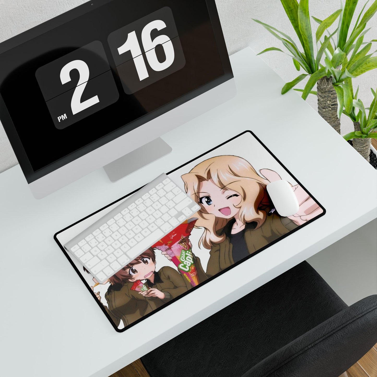 Anime Girls und Panzer Mouse Pad