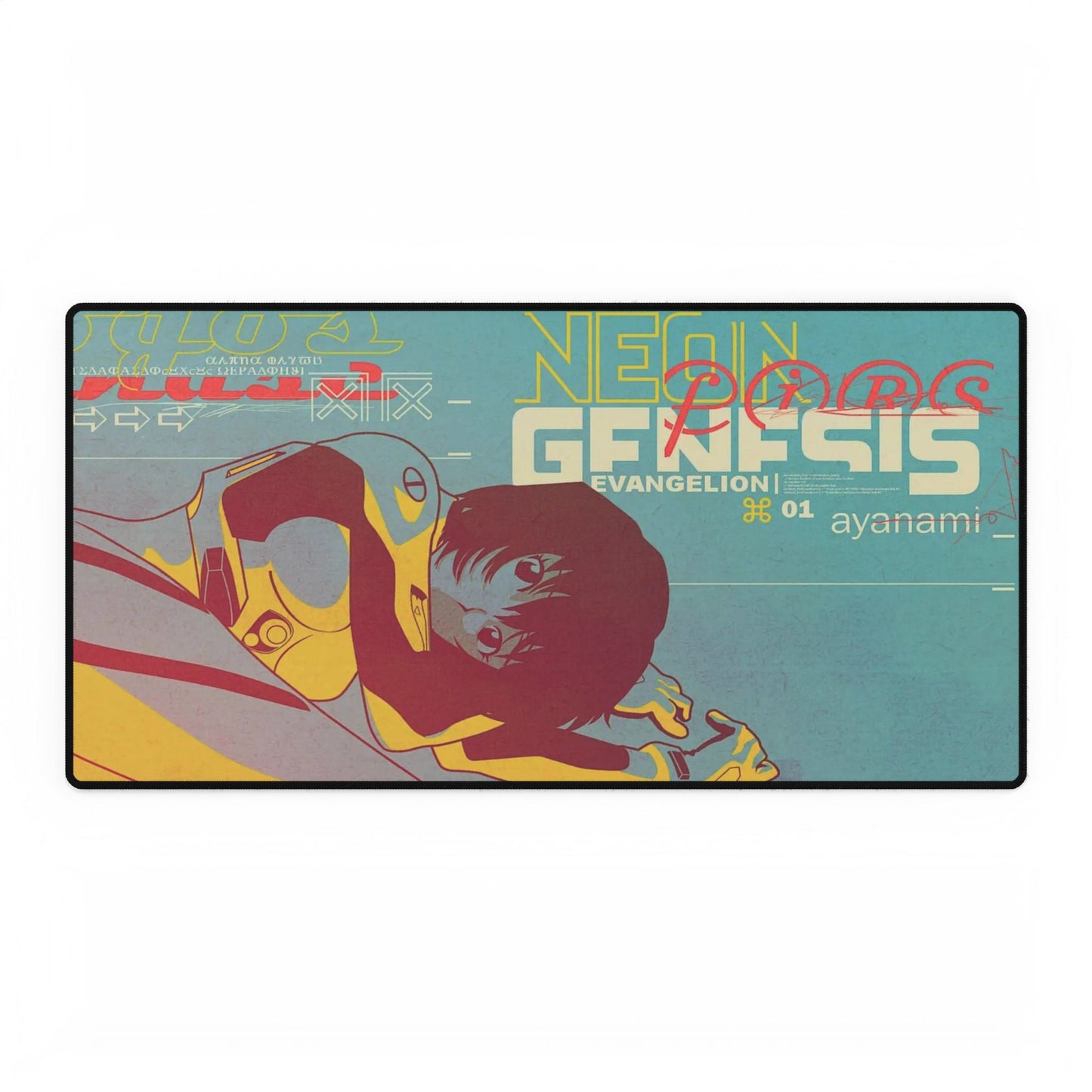 Anime Neon Genesis Evangelion Mouse Pad