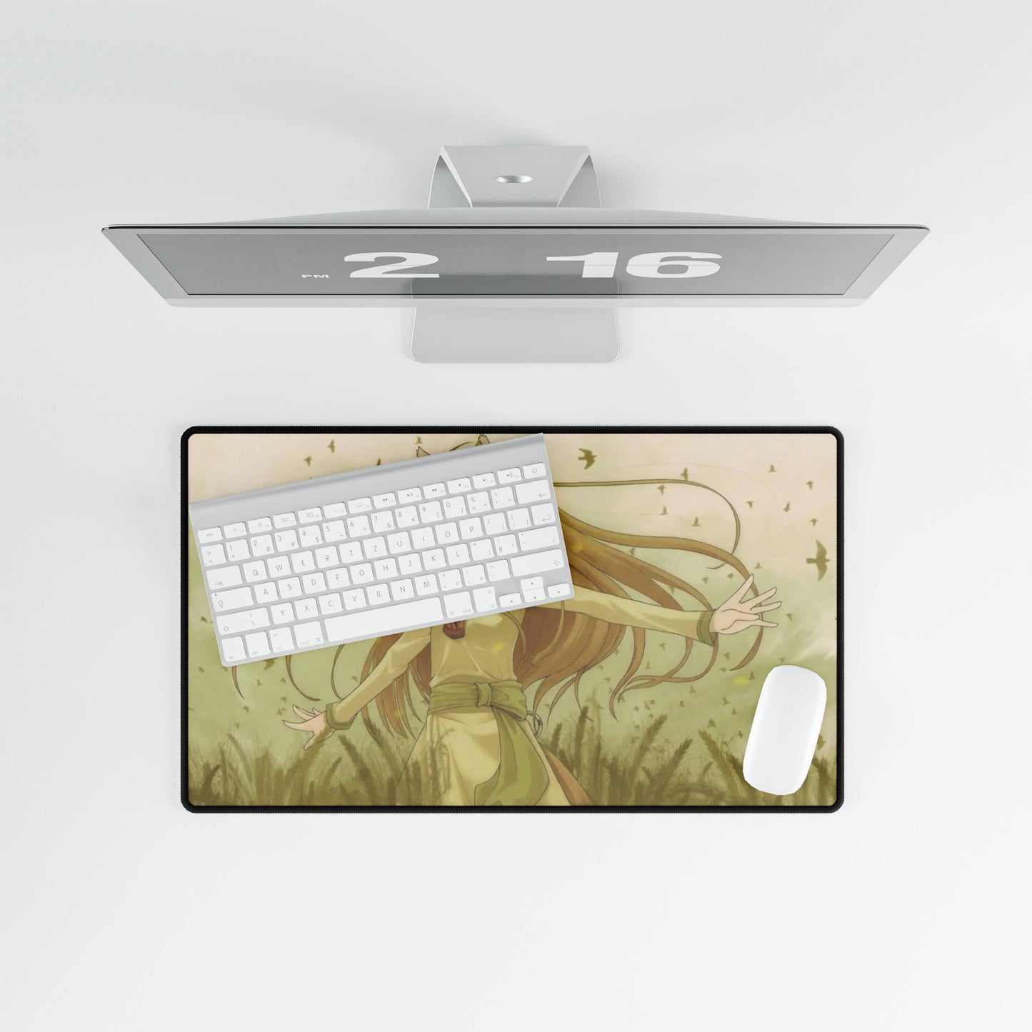 Anime Spice and Wolf Mouse Pad