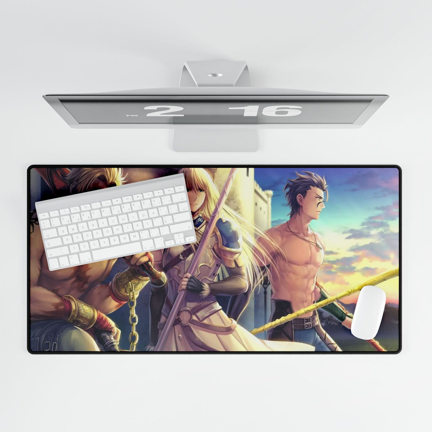 Berserker,Lancer & Saber Class Servant Mouse Pad