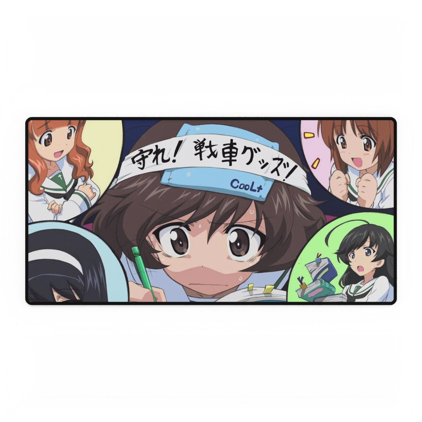 Anime Girls und Panzer Mouse Pad