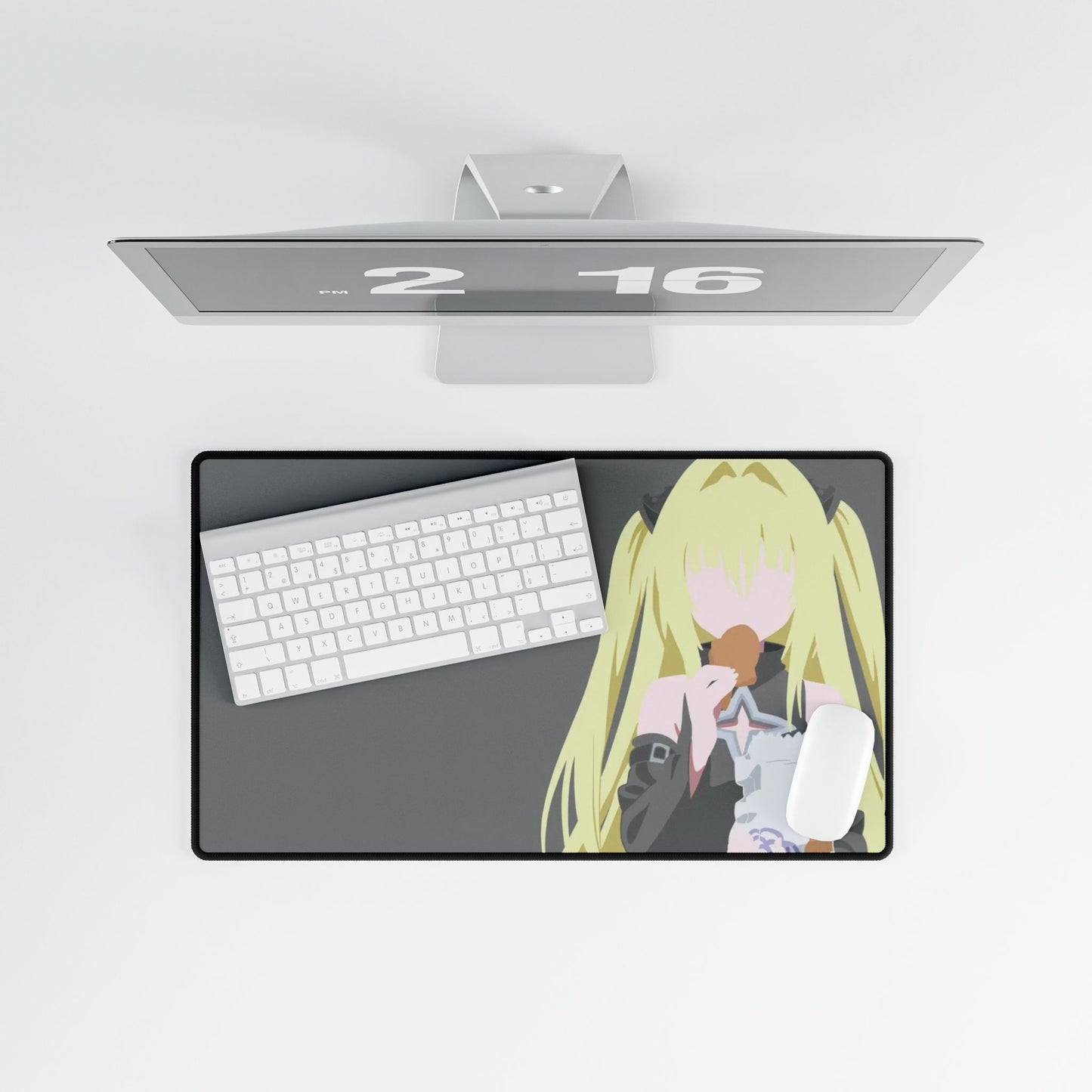 Yami with taiyaki Mouse Pad