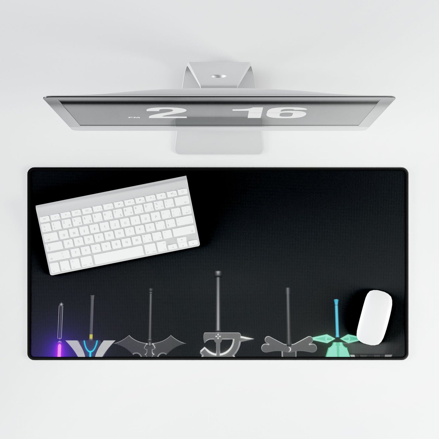 Kiritos Weapons Mouse Pad