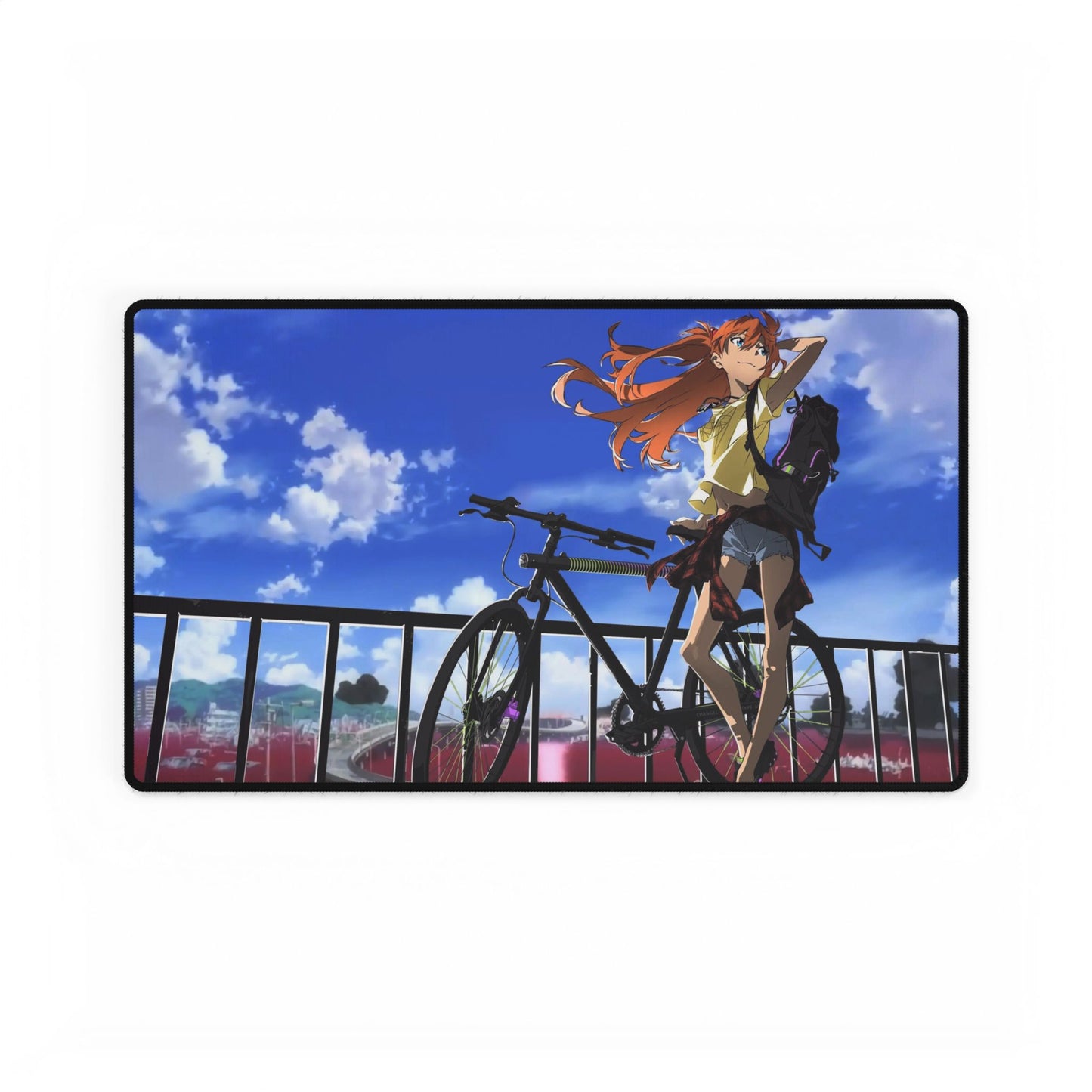 Biking Asuka Mouse Pad