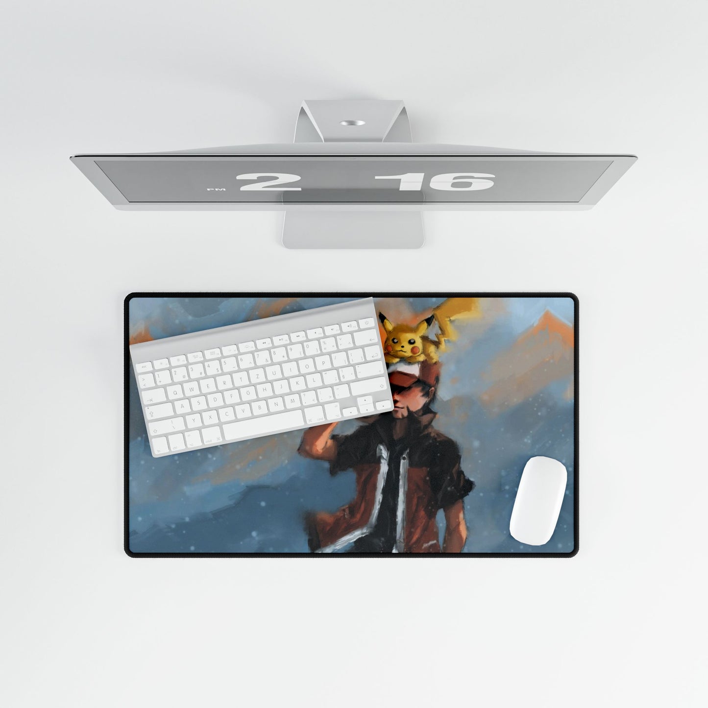 Pokemon Legend Red. . . wants to have a battle!! Mouse Pad