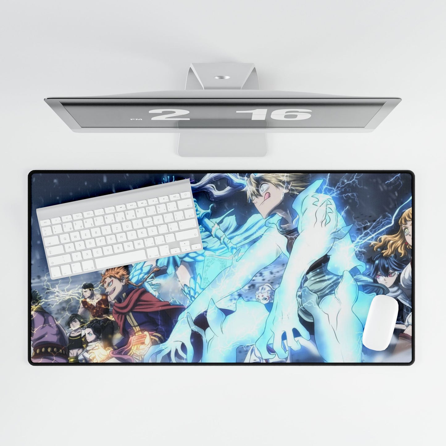 Black Clover Noelle Silva, Luck Voltia Mouse Pad